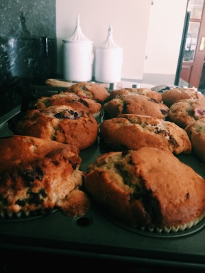 Chocolate and Berry Muffins
